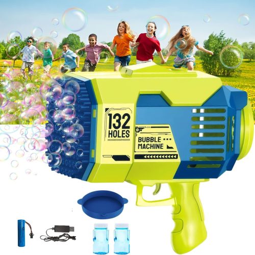 132 Holes Gatling Bubble Machine Guns Toys for Kids Bubble Blower - Vapour VapeVapour Vape