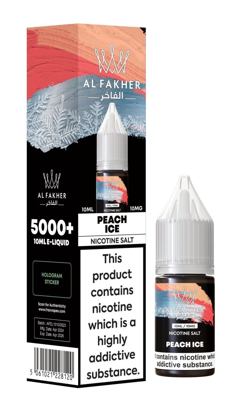 Al Fakher Nic Salt 10ml E-Liquid Box of 10 - Vapour VapeAl Fakher