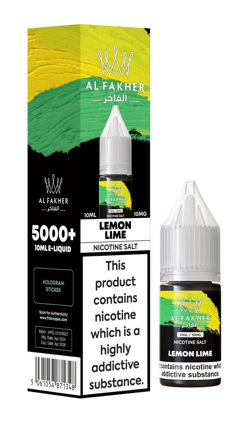 Al Fakher Nic Salt 10ml E-Liquid Box of 10 - Vapour VapeAl Fakher