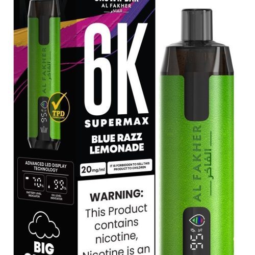 Al Fakher Supermax 6000 Disposable Vape - Vapour VapeAl Fakher