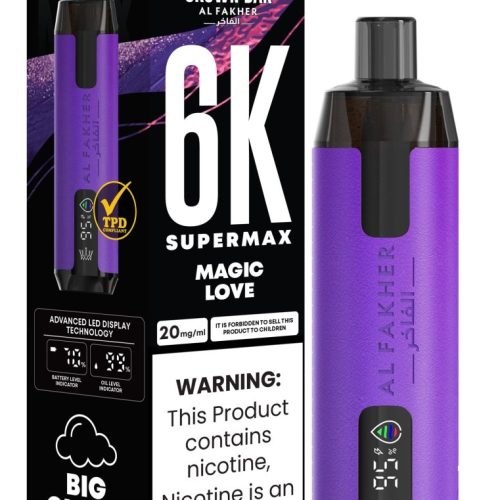 Al Fakher Supermax 6000 Disposable Vape - Vapour VapeAl Fakher