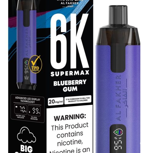 Al Fakher Supermax 6000 Disposable Vape - Vapour VapeAl Fakher