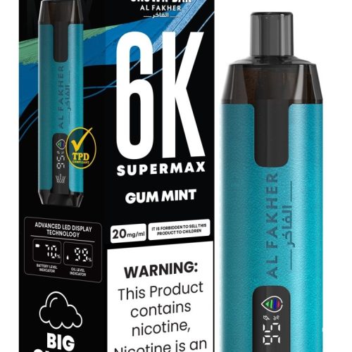 Al Fakher Supermax 6000 Disposable Vape - Vapour VapeAl Fakher