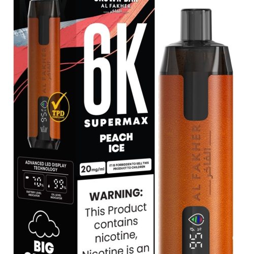 Al Fakher Supermax 6000 Disposable Vape - Vapour VapeAl Fakher