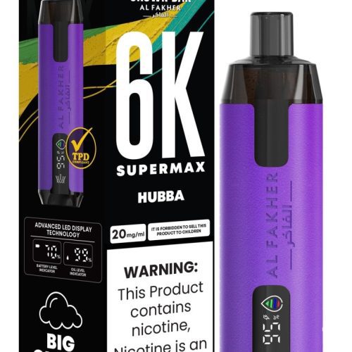 Al Fakher Supermax 6000 Disposable Vape - Vapour VapeAl Fakher