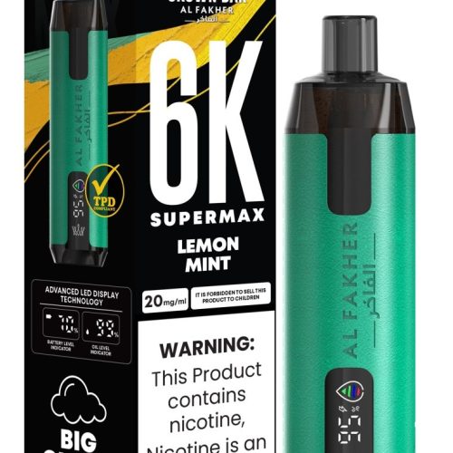 Al Fakher Supermax 6000 Disposable Vape - Vapour VapeAl Fakher