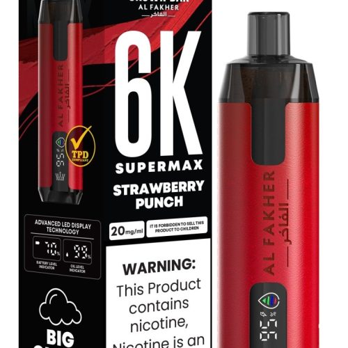 Al Fakher Supermax 6000 Disposable Vape - Vapour VapeAl Fakher