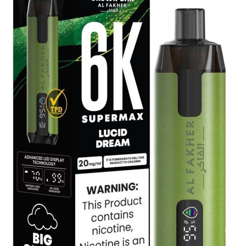 Al Fakher Supermax 6000 Disposable Vape - Vapour VapeAl Fakher