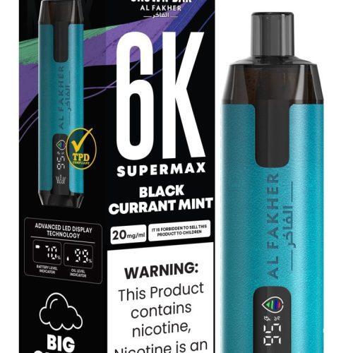 Al Fakher Supermax 6000 Disposable Vape - Vapour VapeAl Fakher