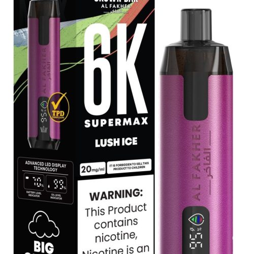 Al Fakher Supermax 6000 Disposable Vape - Vapour VapeAl Fakher