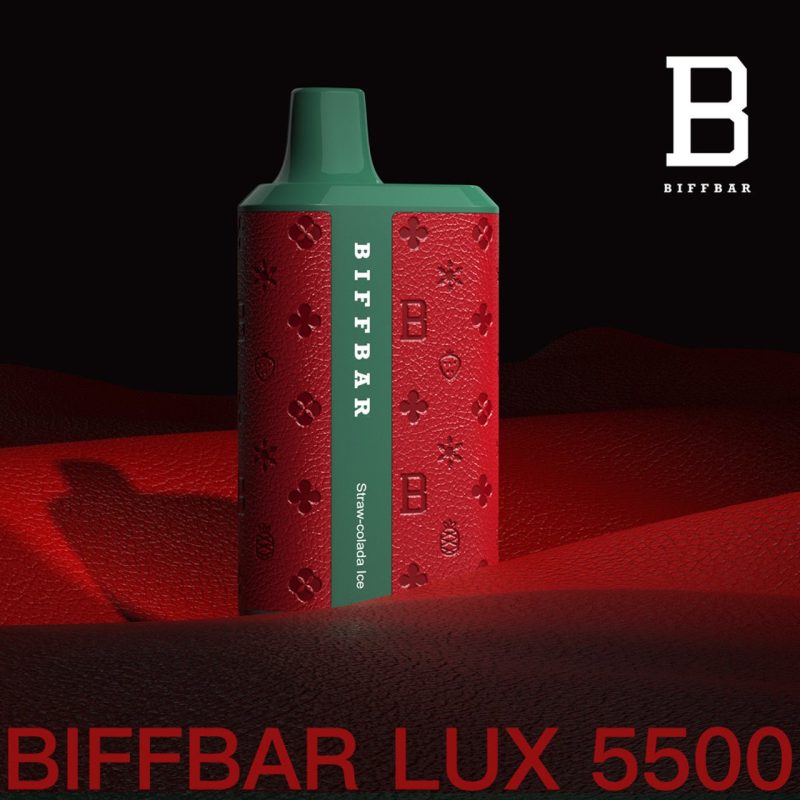 biffbar lux 5500 disposable vape pod device 530342