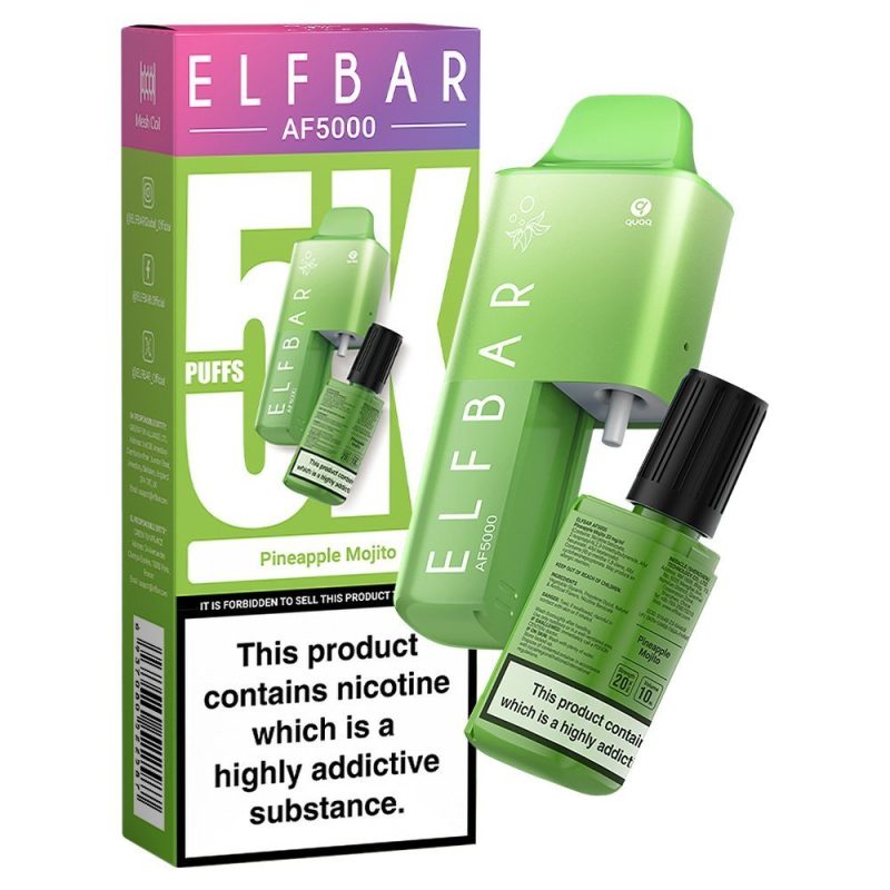 Elf bar AF5000 Puffs Disposable Vape Device - Vapour VapeElfbar