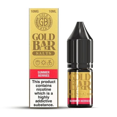 gold bar nic salts 10ml e liquids 170519