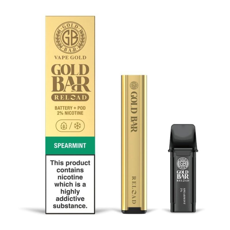 Gold Bar Reloaded Pod System Kit - Vapour VapeGold Bar