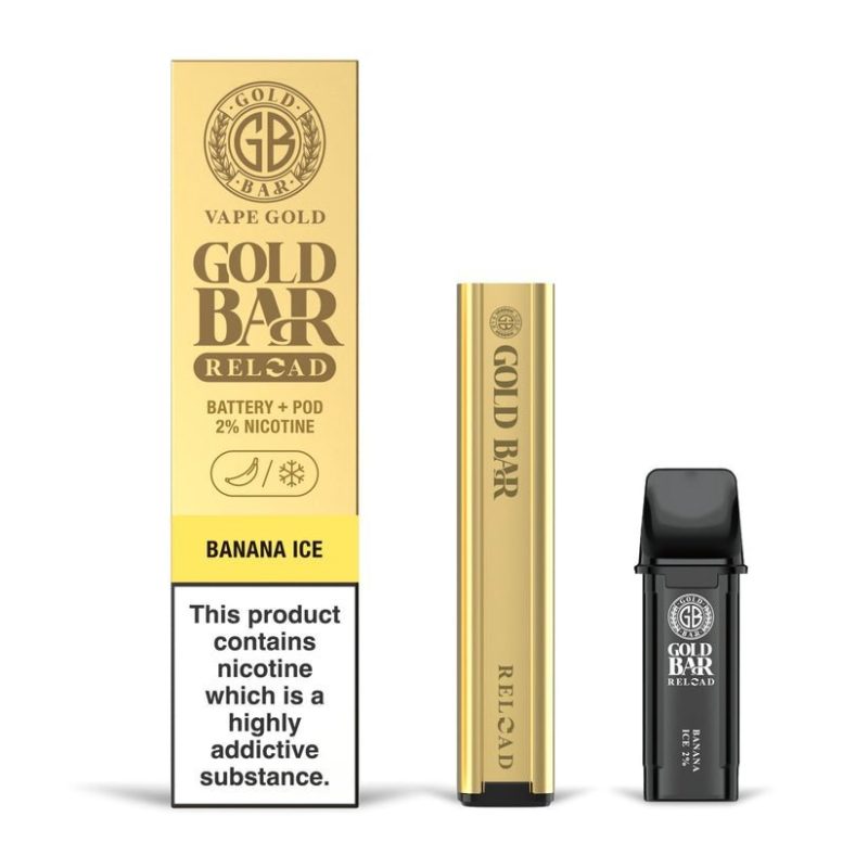 Gold Bar Reloaded Pod System Kit - Vapour VapeGold Bar