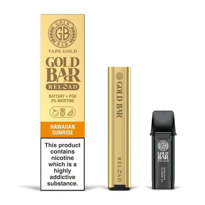 Gold Bar Reloaded Pod System Kit - Vapour VapeGold Bar