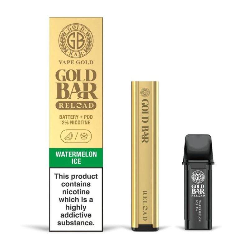 Gold Bar Reloaded Pod System Kit - Vapour VapeGold Bar