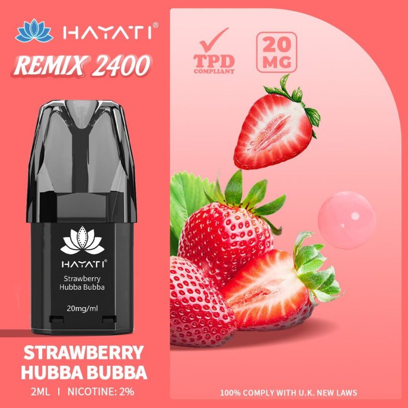 Hayati Remix 2400 Puffs Replacement Pods - Vapour VapeHayati