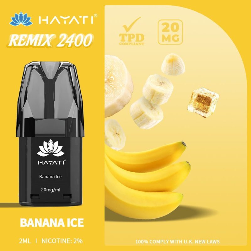 Hayati Remix 2400 Puffs Replacement Pods - Vapour VapeHayati