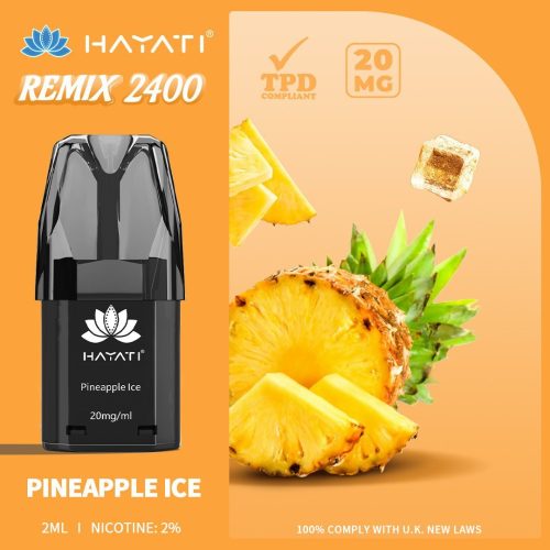 Hayati Remix 2400 Puffs Replacement Pods - Vapour VapeHayati