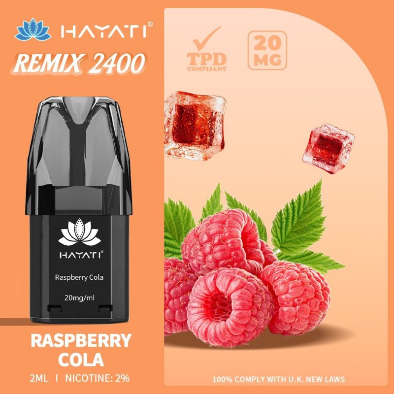 Hayati Remix 2400 Puffs Replacement Pods - Vapour VapeHayati