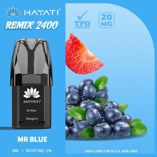 Hayati Remix 2400 Puffs Replacement Pods - Vapour VapeHayati