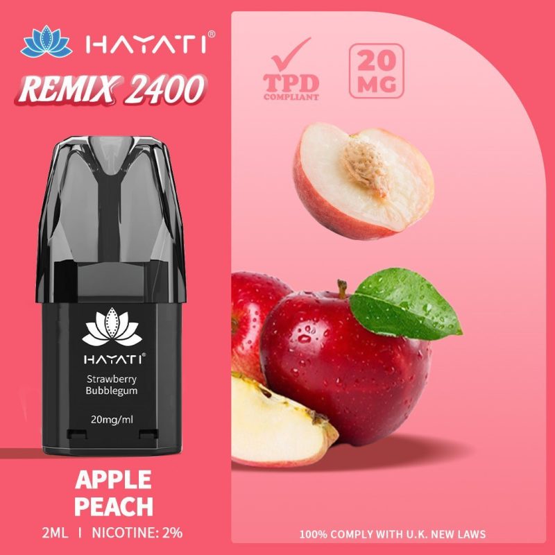 Hayati Remix 2400 Puffs Replacement Pods - Vapour VapeHayati