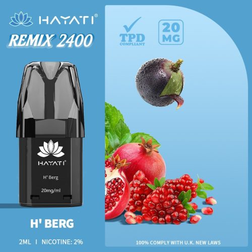 Hayati Remix 2400 Puffs Replacement Pods - Vapour VapeHayati