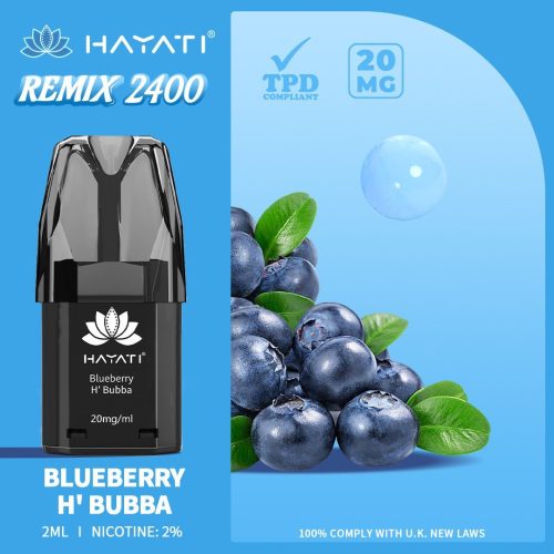 Hayati Remix 2400 Puffs Replacement Pods - Vapour VapeHayati