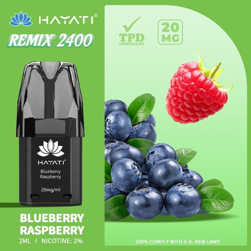 Hayati Remix 2400 Puffs Replacement Pods - Vapour VapeHayati