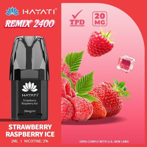 Hayati Remix 2400 Puffs Replacement Pods - Vapour VapeHayati