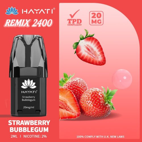 Hayati Remix 2400 Puffs Replacement Pods - Vapour VapeHayati