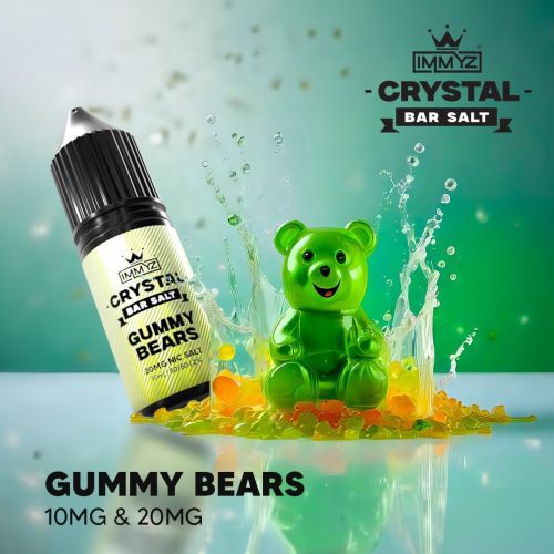 immyz crystal bar nic salt 10ml e liquid pack of 10 228406