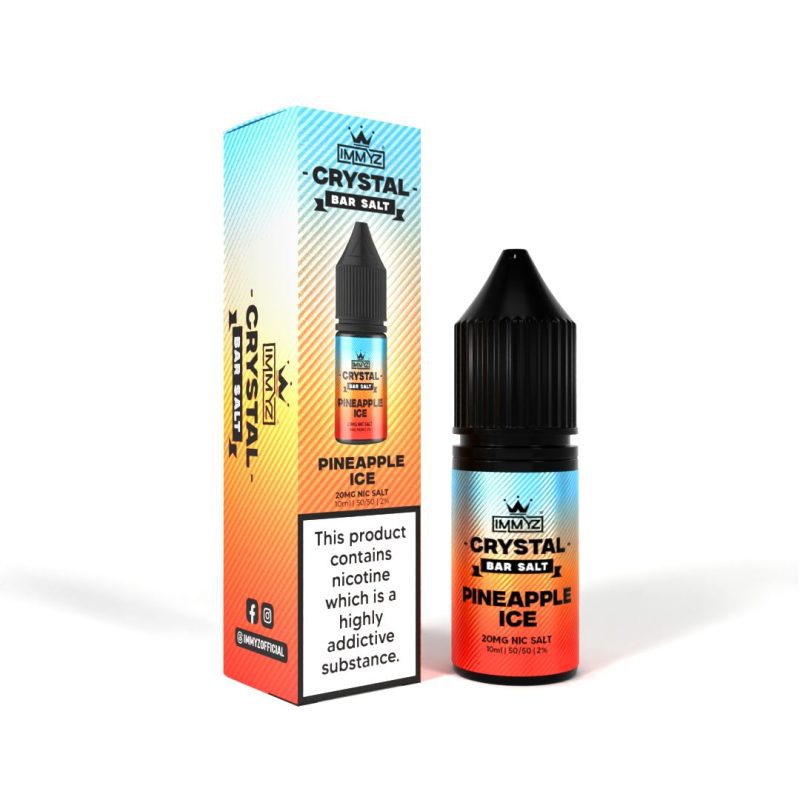 IMMYZ Crystal Bar Nic Salt 10ml E-liquid Pack of 10 - Vapour VapeIMMYZ