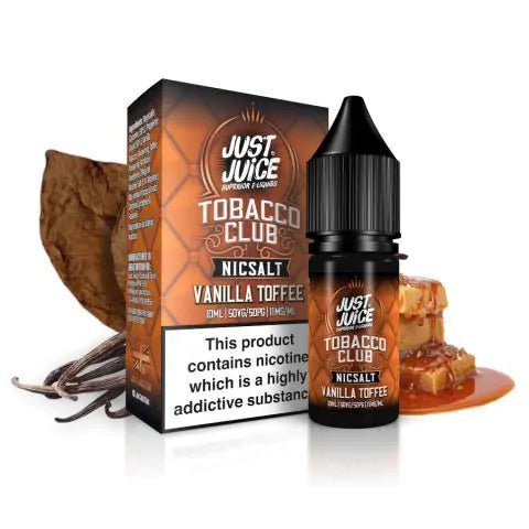 Just Juice Tobacco Club 10ml Nic Salt - Vapour VapeJust Juice