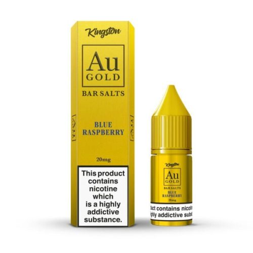 kingston au gold bar salts 10ml e liquids box of 10 718561