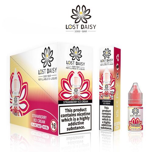 Lost Daisy 5000 Bar Salt 10ml - Box of 10 - Vapour VapeLost Daisy