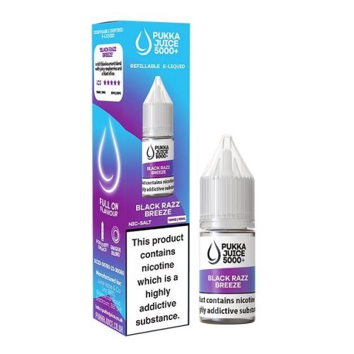 Pukka Juice 5000+ Nic Salts 10ml - Vapour VapePukka Juice