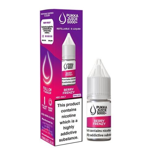 Pukka Juice 5000+ Nic Salts 10ml - Vapour VapePukka Juice