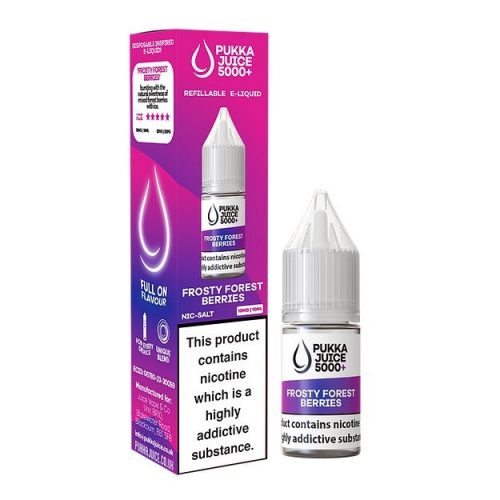 Pukka Juice 5000+ Nic Salts 10ml - Vapour VapePukka Juice