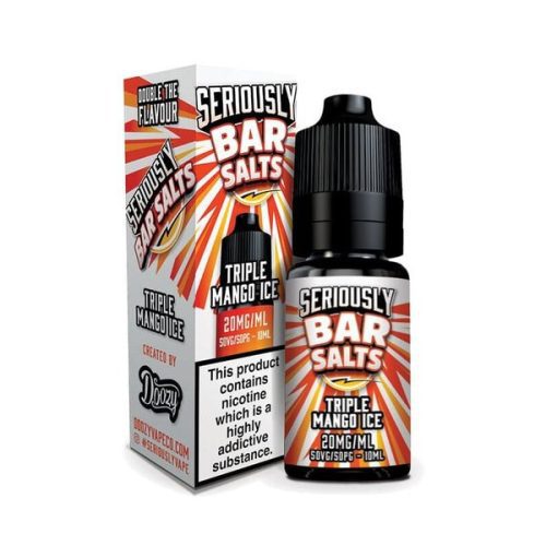 Seriously Bar Salt E-liquids Nic Salts-10ml - Box of 10 - Vapour VapeVapour Vape